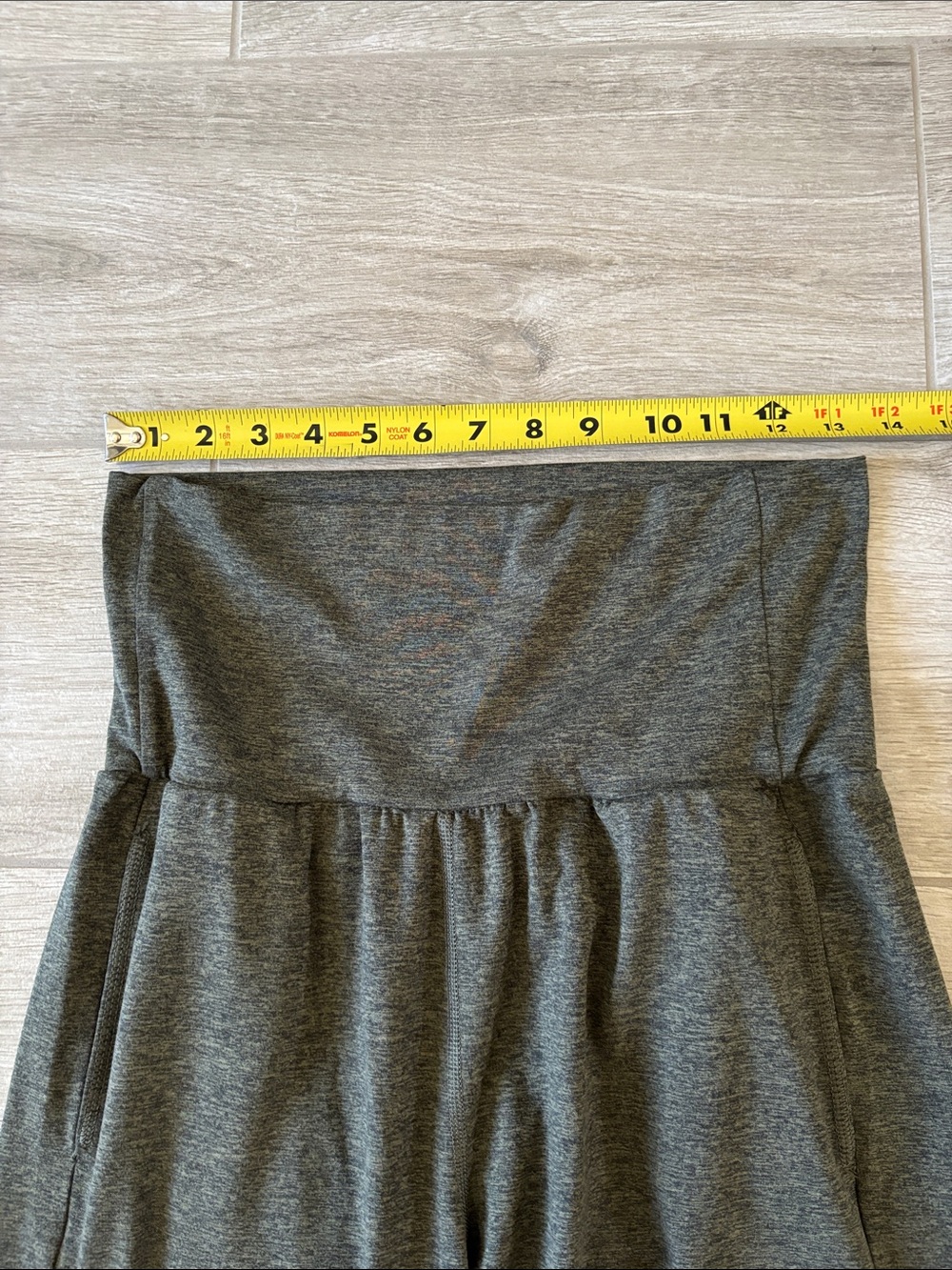 Aerie Green & Black Space Dye Super Soft Jogger Pants With Pockets Size S/P - Picture 5 of 10
